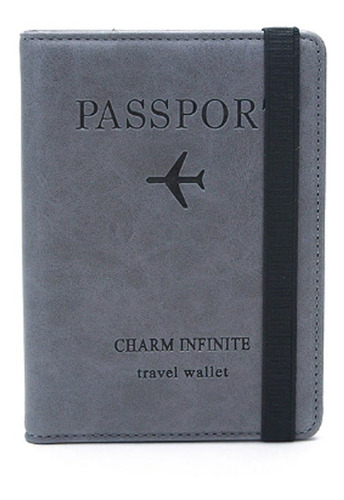Funda Protectora Para Pasaporte, Tarjetas Y Pasaje Aéreo