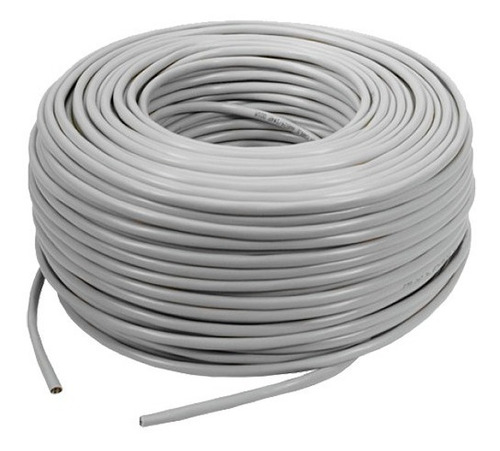 Cable Utp 5e Uso Interior Rollo X 50 Metros Aleacion Blanco