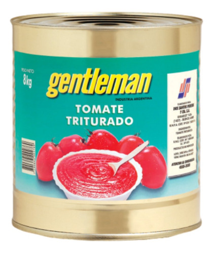 Tomate Triturado Gentleman X8k