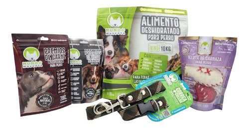 Kit De Alimentos 100% Natural Y Accesorios P/perro Raza G 