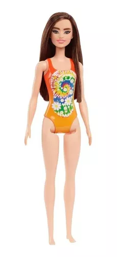 Barbie Fashionista Vestido Crochê e Coque Mattel 210 - Bonecas