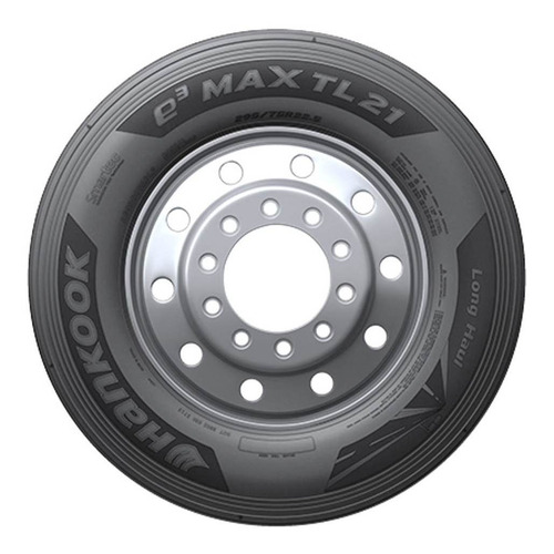 Imagen 3 de 10 de Llanta 11 R24.5 Hankook Tl21 E3 Max Remolque 144/142l