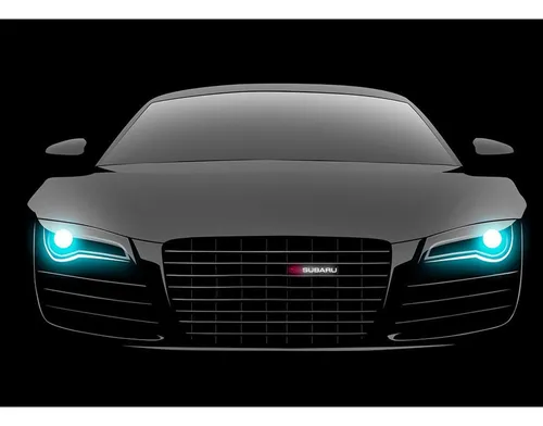 Qp 1 Pzs Luz Led Drl For Parrilla Coche Emblema Luces Logo