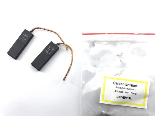 Juego Carbones 12,5mm Lavarropas Candy Caf 1710 Caf1710