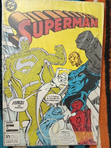  Superman Año 1  N° 27 © Editorial Zinco España .