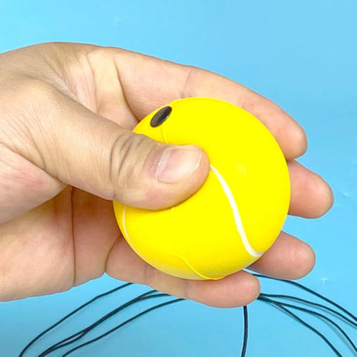 W 6 Pelota De Entrenamiento De Tenis Elástica Con