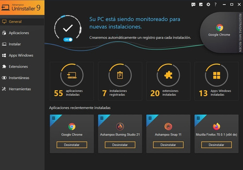 Imagen 3 de 4 de Desinstalador Software - Ashampoo Uninstaller / Lic.