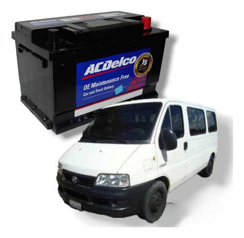 Batería Acdelco Lbn3-800amp Fiat Ducato