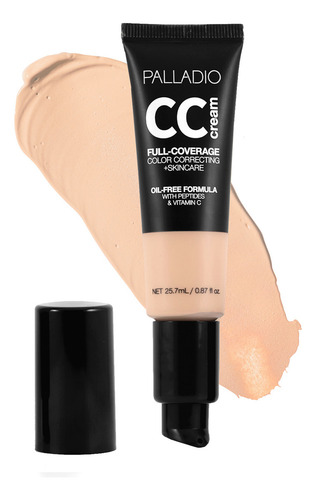 Base de maquillaje en crema Palladio CC Cream Palladio tono fair 12w - 25mL