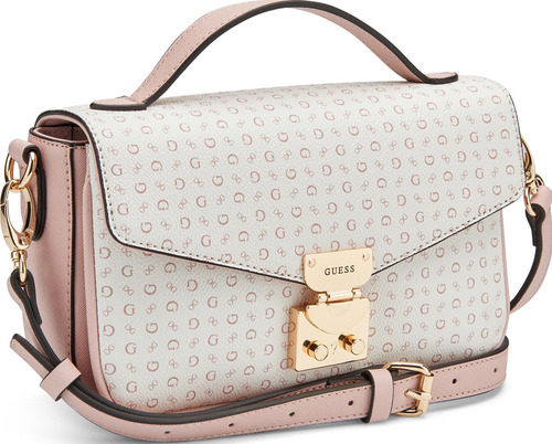 Bolsa Bandolera De Mujer Logo Estampado Elaina Factory Guess