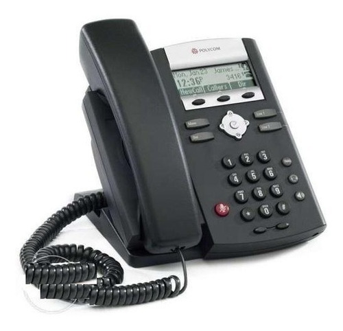 Teléfono Sip Ip  Polycom Sip331 Usado Sin Eliminador.