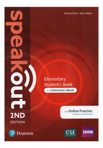 Speakout Elementary Students Book With Online Practice 2ed.