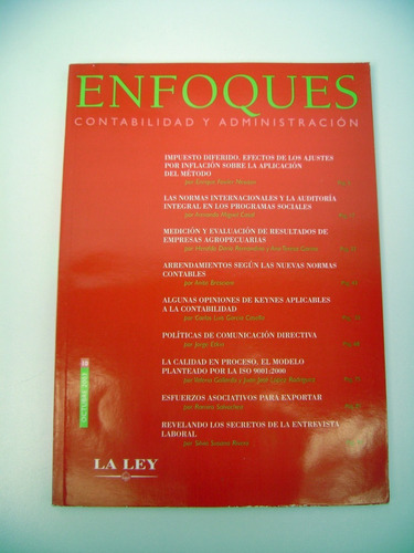 Revista Enfoques Contabilidad Y Administracion Oct2003 Boedo