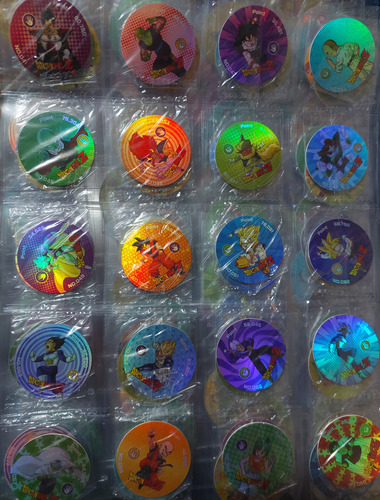 Colección Tazos Dragon Ball Importados 120/120