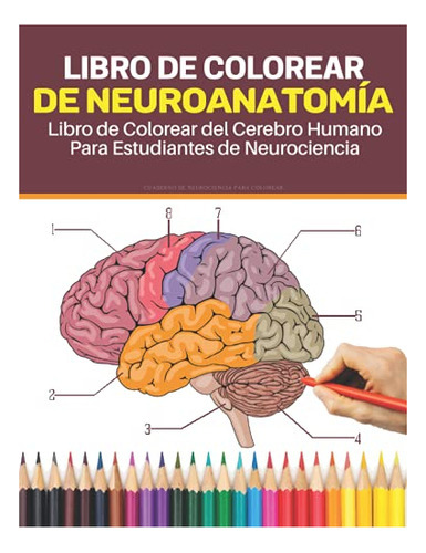 Libro : Cuaderno De Neurociencia Para Colorear - Libro De. 