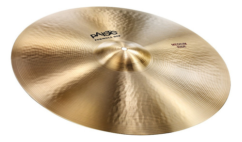 Platillo Paiste Formula 602 Medium Ride 22 Color Dorado Oscuro