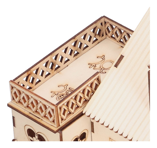 Villa Ornament, Innovadora Casa, Modelo Luminoso De Madera