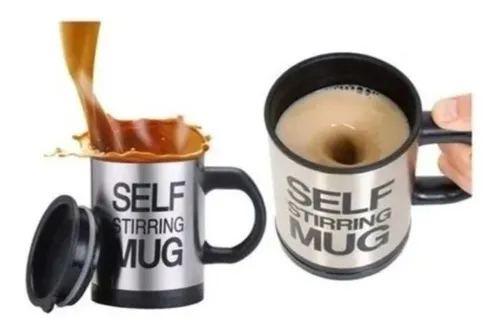 Vaso Taza Café Mug Agitador Batidor Eléctrico Casa Auto