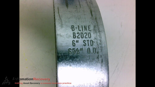 Cooper B-line B2020pazn 6 Inch Pipe And Conduit Clamp, Ccf