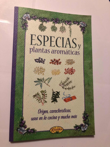 Libro Especias Y Plantas Aromáticas - Como Nuevo - Oferta