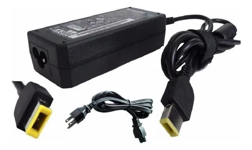 CARGADOR LENOVO YOGA USB 20V 2.25AMP PUNTA RECTANGULAR