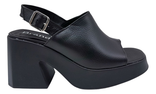 Zapatos Mujer Cuero Sandalias Plataformas  Moda 2502va