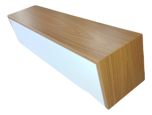 Aparador Suspenso Com Uma Gaveta Branco 60x15x15