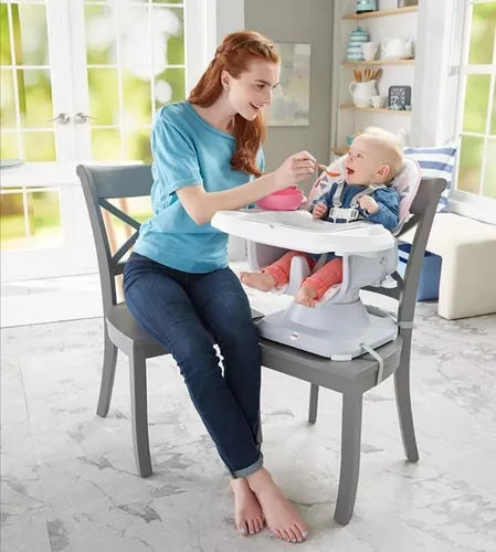 Silla Comedor Bebe Fisher Price Spacesaver (Usado)