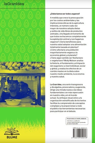 Deberíamos Ser Todos Veganos?, De Molly Watson / Matthew Taylor. Editorial Blume, Tapa Blanda En Español, 2020