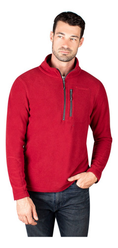 Sudadera Hombre Greenlander Fce8167 Fleece Medio Cierre