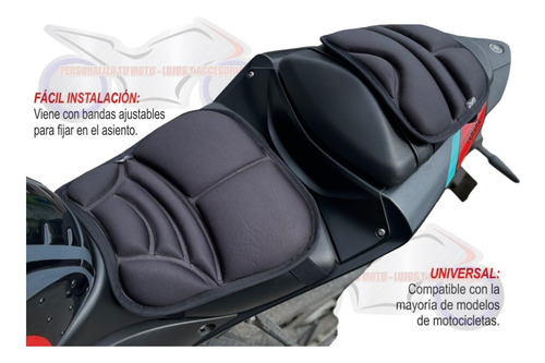 Cojines Acolchados Para Viaje Moto (nueva Tecnología)