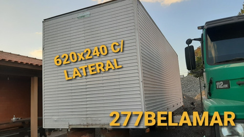 Baú 620x240 Com Porta Lateral Caminhão 3/4