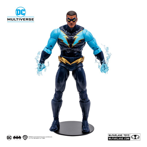 Mcfarlane Toys Black Lightning (final Crisis) Gold Label (Usado)