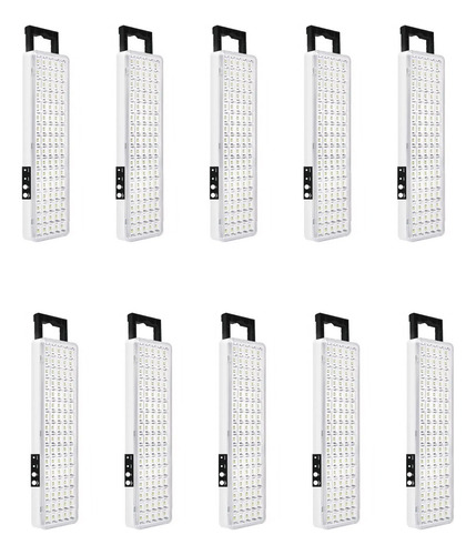 Pack X 10 Luminaria Emergencia 80 Smd - Calidad Unilux