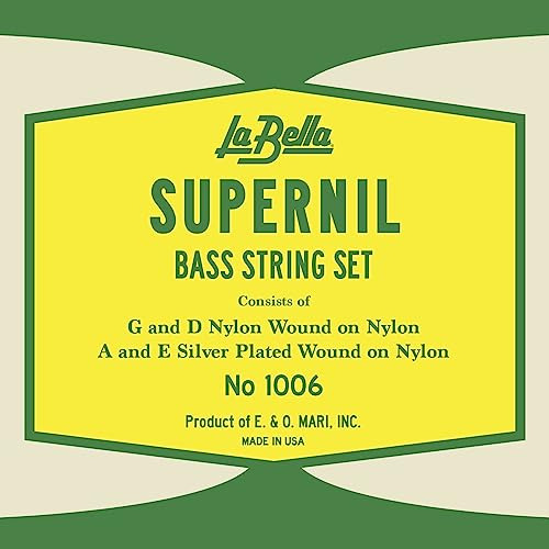 Labella 1006 Cuerdas De Bajo Nylon Supernil