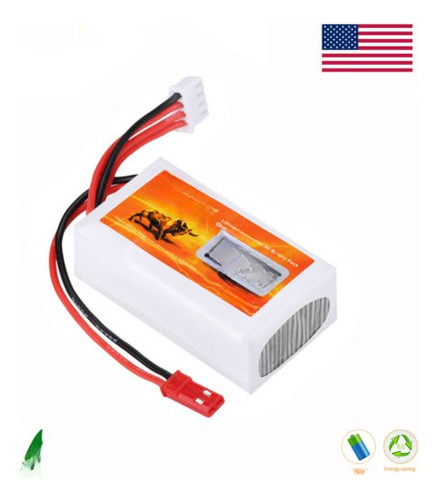 3s 11.1v 25c Lipo Batería De 800mah Jst Para Rc Avión Helicó