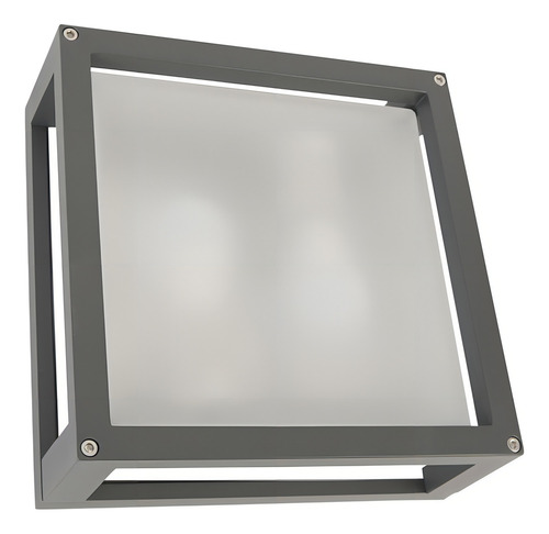 5466/gf Luminario Para Muro Y Techo, Calux Color Grafito