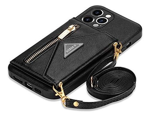 Wallet Crossbody Para iPhone 13 Pro 6.1' Teléfono 92gwi