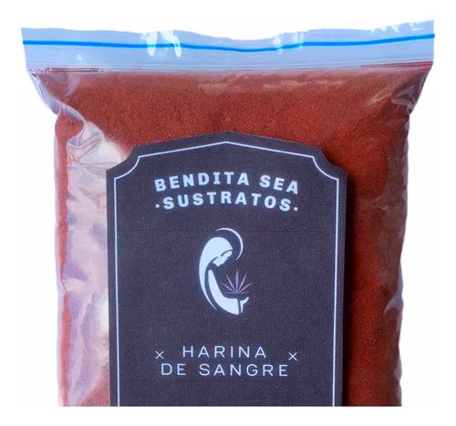 Sustrato Harina De Sangre 1 Kilo Cultivo Jardín
