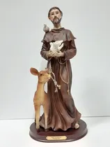 Comprar Estatua San Francisco De Asís  - 60 Cm - Resina Poliéster