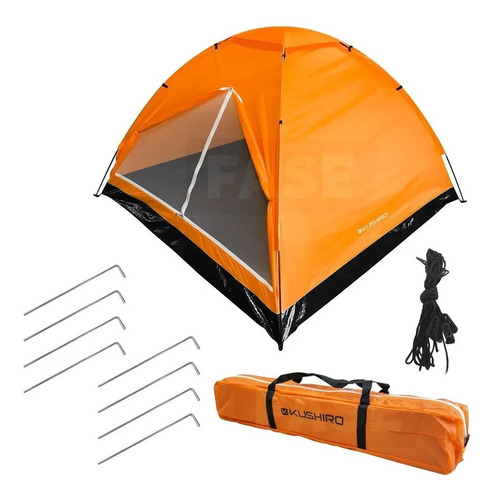 Carpa 4 Personas Kushiro Uritorco Camping Liviana Practica