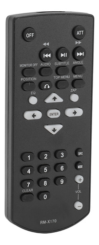 Substituição Do Controle Remoto Rm X170 Para Xav Ax8100