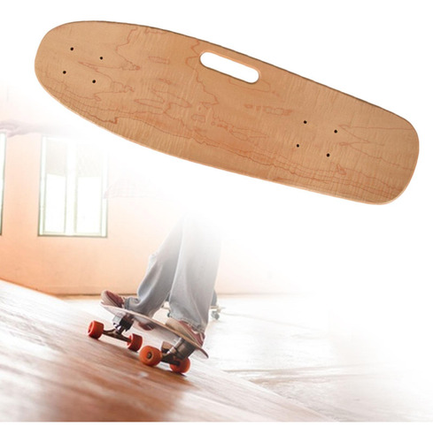 Cubierta De Skateboard Madera De Madera Tabla De Surf De