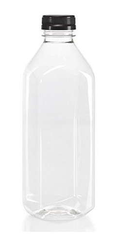 Botellas Plasticas (6) De 32 Onzas Botellas De Jugo Transpar