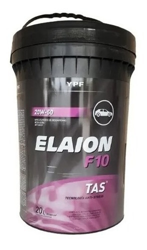 Aceite Elaion F10 20w50 Mineral X20l