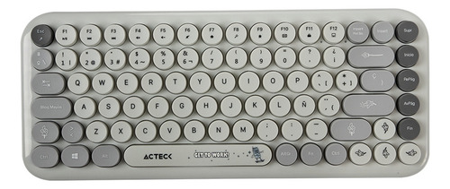 Kit De Teclado Y Mouse Acteck Mk480 Rf Inalámbrico Español