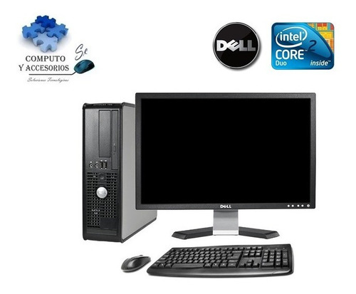 Computador Completo Core 2 Duo, Monitor Lcd 17  + Webcam W10