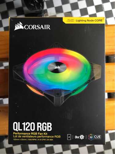 Ventiladores Corsair Ql 120 Pack De 3