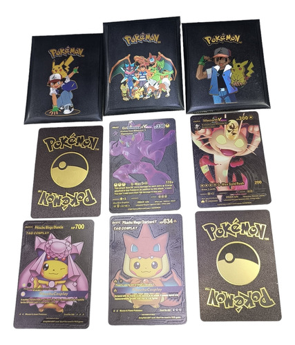 Cartas Pokémon Black X 10 Unidades 