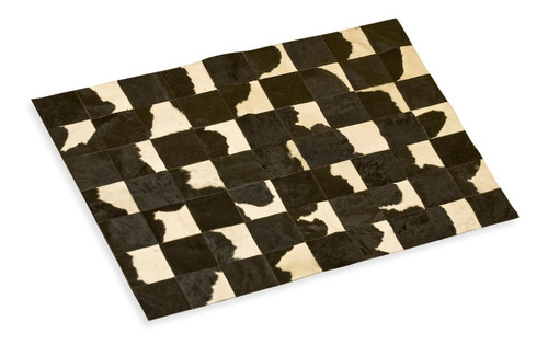 Imagen 7 de 7 de Alfombra Cuero Pelo Patchwork 1.2 X 1.8m Holando